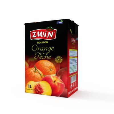 Zwin orange péche 1L