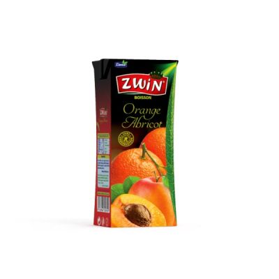 Zwin leaf orange abricot 20 cl