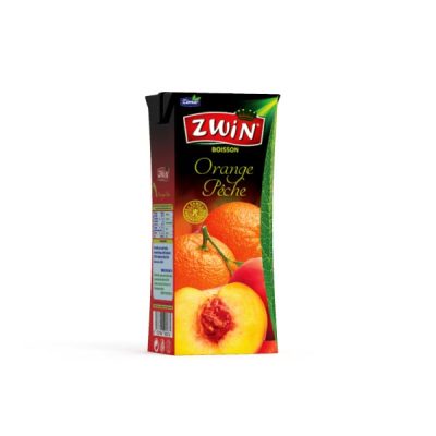 Zwin leaf orange péche 20 cl